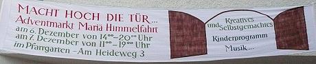 Adventmarkt Banner