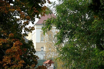 Schloss im Herbst